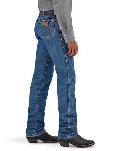 Wrangler 0936 Cowboy Cut Slim Fit Jean, Stonewashed, 35W x 36L
