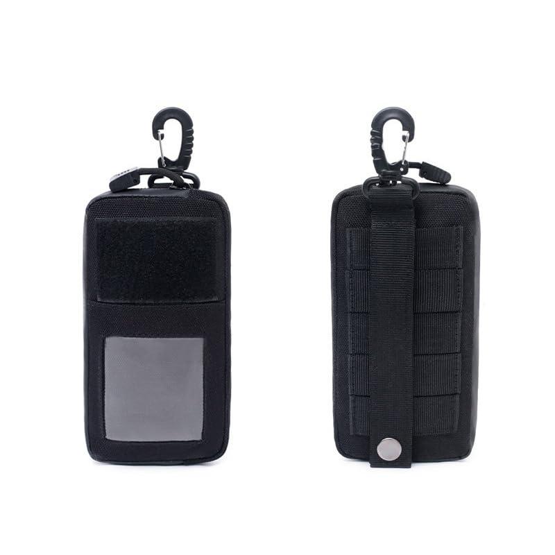 Samview Samview Outdoor Tactical Camouflage Bag Small Kit Pouch Pack Card Pocket - Tan, Medium