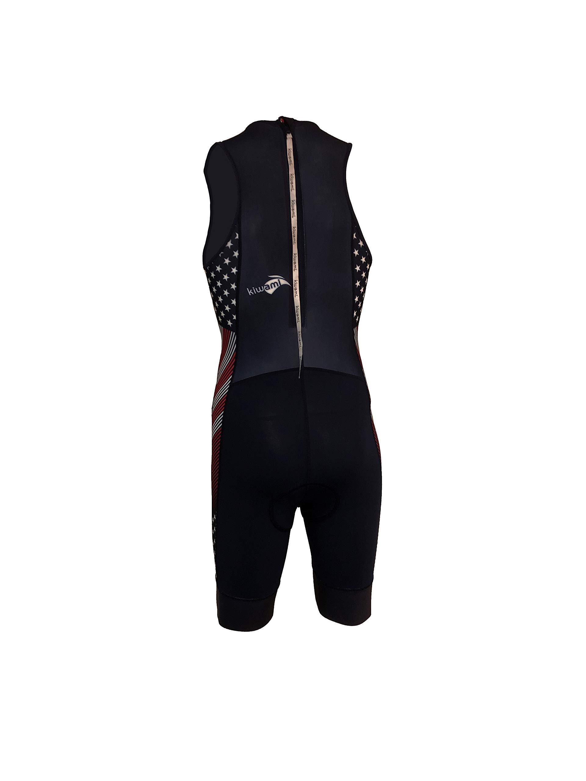 Kiwami Kiwami Men\'s Prima 2 Race Nation Trisuit - Tri Suits - Trisuits Triathlon Men - USA (Small)