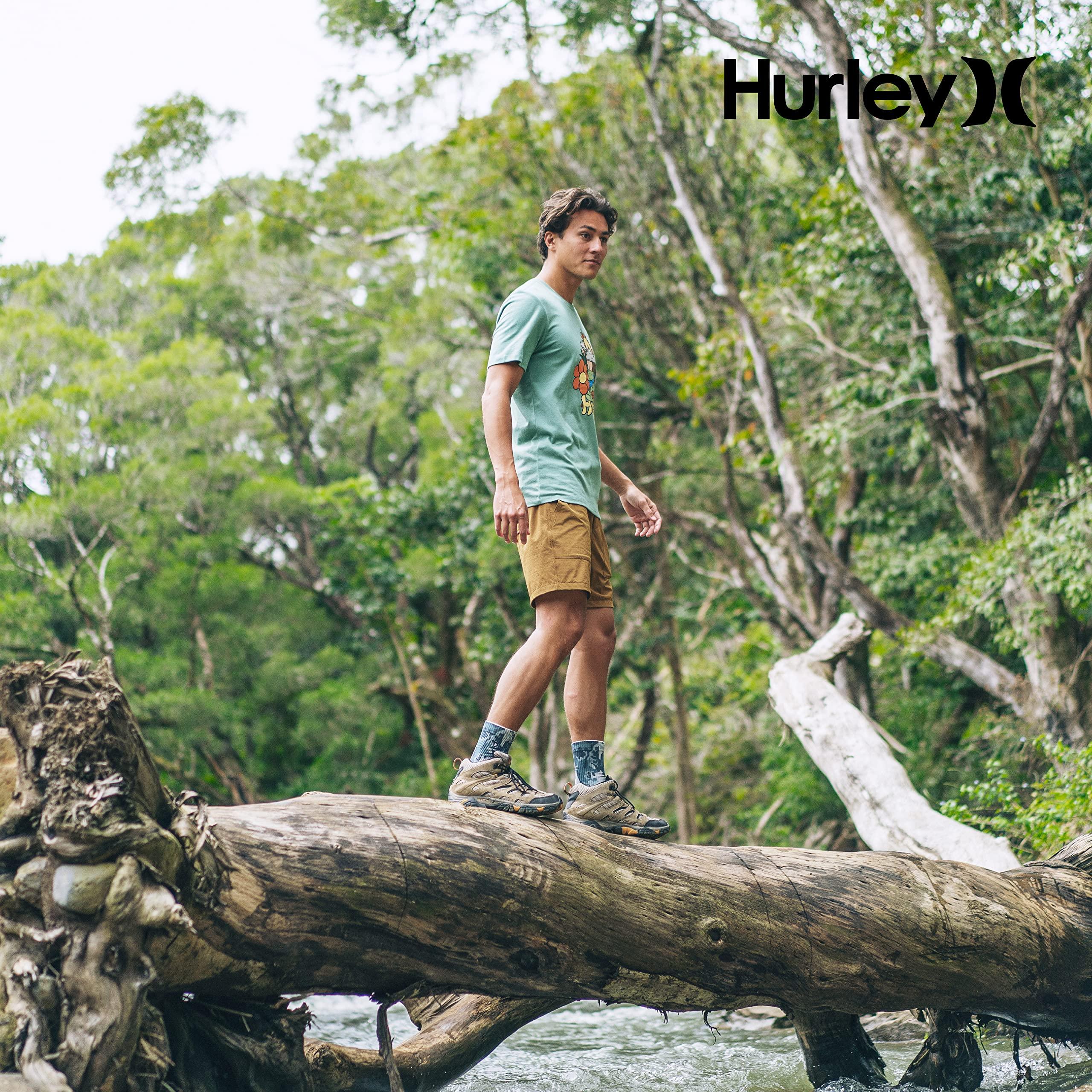Hurley Hurley Men's Granada 21.5" Walkshort, Black, 30