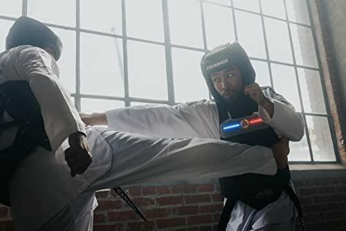 2020 ARMOR 2020 ARMOR Electronic Training & Sparring Vest for Martial Arts - Taekwondo Vest Hogu, Karate Guard, Boxing Body Protector, MMA, Kickboxing, Muay Thai Chest Guard (4)