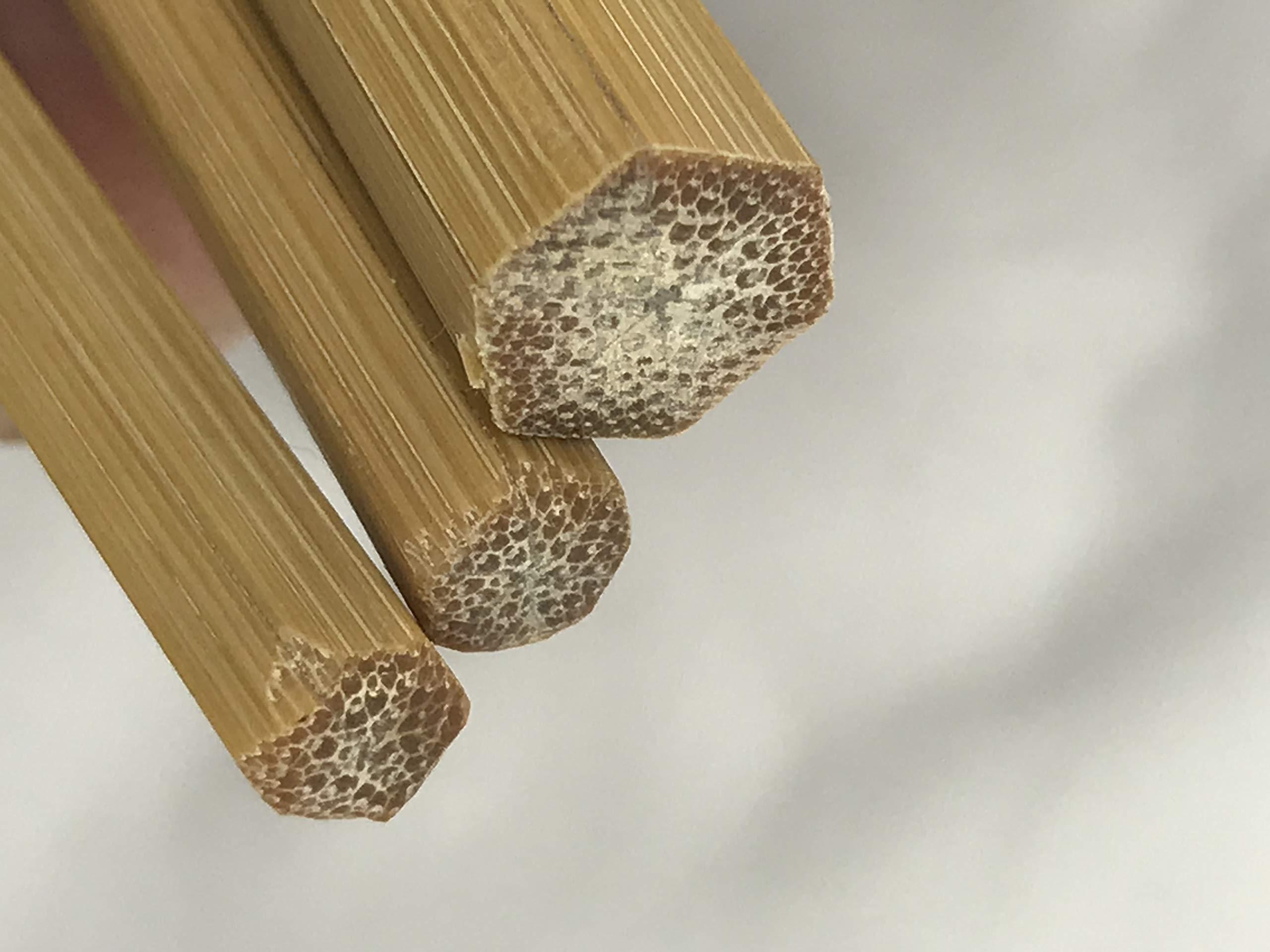 zhu zhu Hand planing Bamboo Fly Rod Blank (Normal, 6\'6\" #2/3)