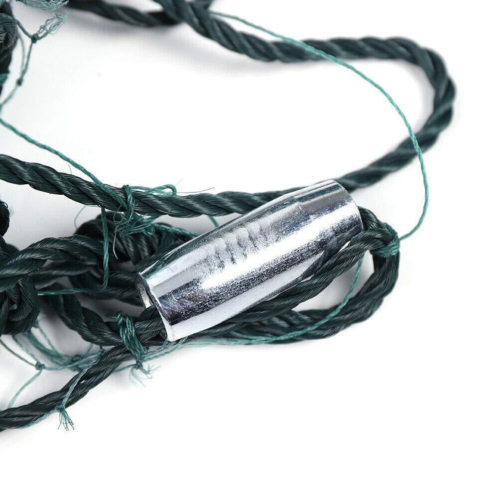 Gdrasuya10 65Ft Fishing Drag Net Beach Seine Bait Seine Nylon Mesh Fish Net Hand Made Net for Fishing 3 * 20M