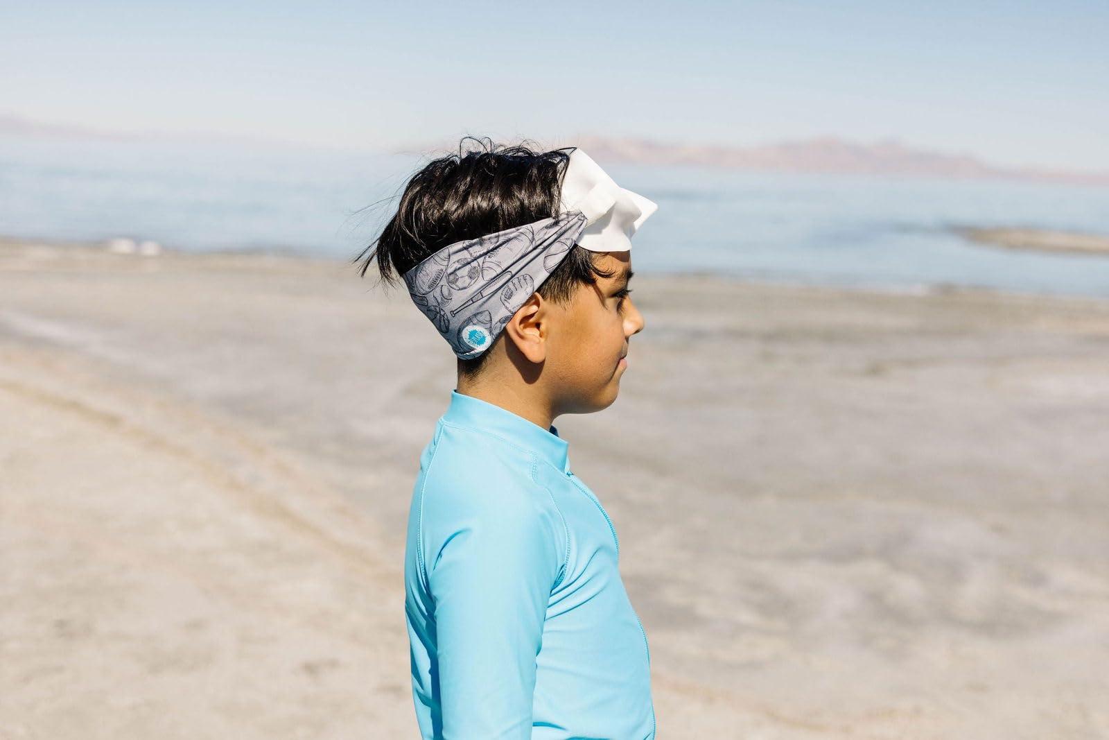 Splash Place SPLASH PLACE Swim MASK with Fabric Strap - All Star | Fun, Fashionable, Comfortable - Kids Swim Goggles with Nose Cover