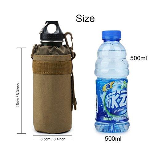 TEGOOL TEGOOL Water Bottle Sleeve Bag Bottle Holder Tactical Water Bottle Pouch (Camouflage Color)