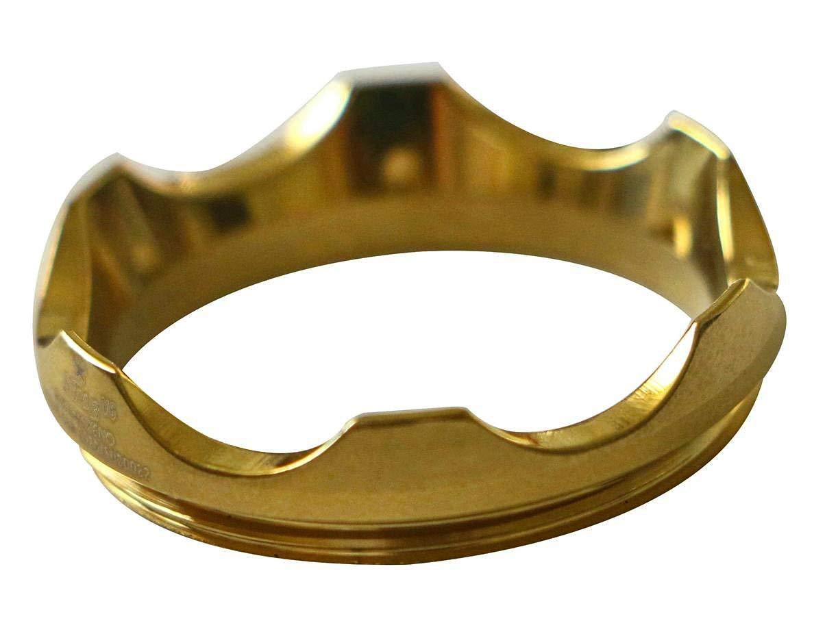 Xeno Xeno ST03 Handheld Tactical Led Flashlight Strike Bezel F7 G10 - Ti-Electroplating Gold Version