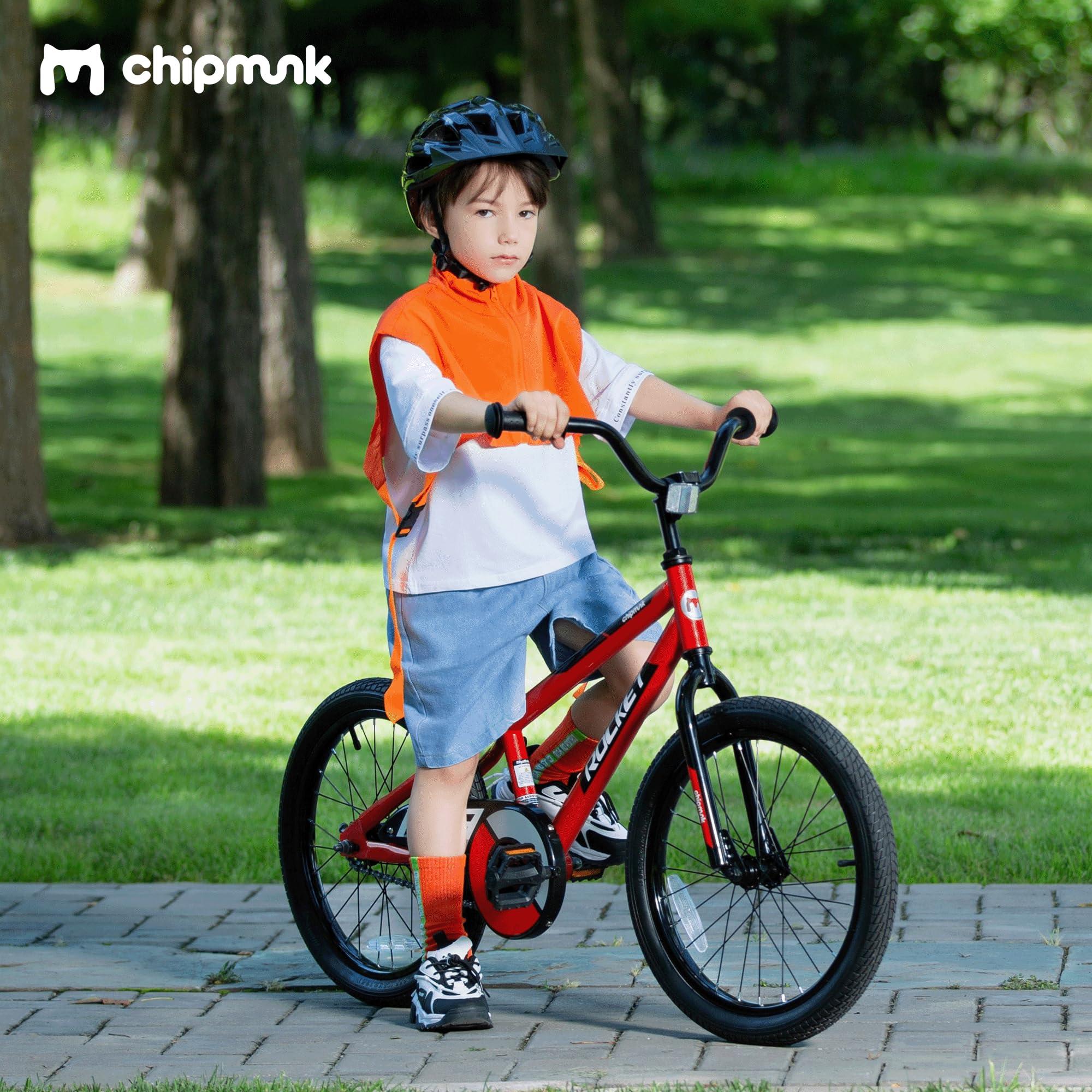Chipmunk Chipmunk Kids Bike Toddlers 12 14 16 18 Inch Wheel Bicycle Beginners Boys Girls Ages 3-11 Years, Multiple Color Options