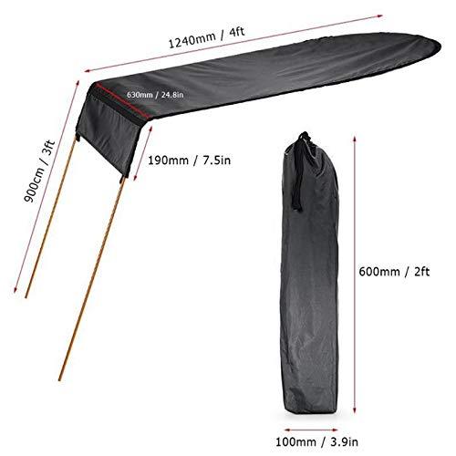 MOOCY Sun Shade Canopy for Kayak Canoe