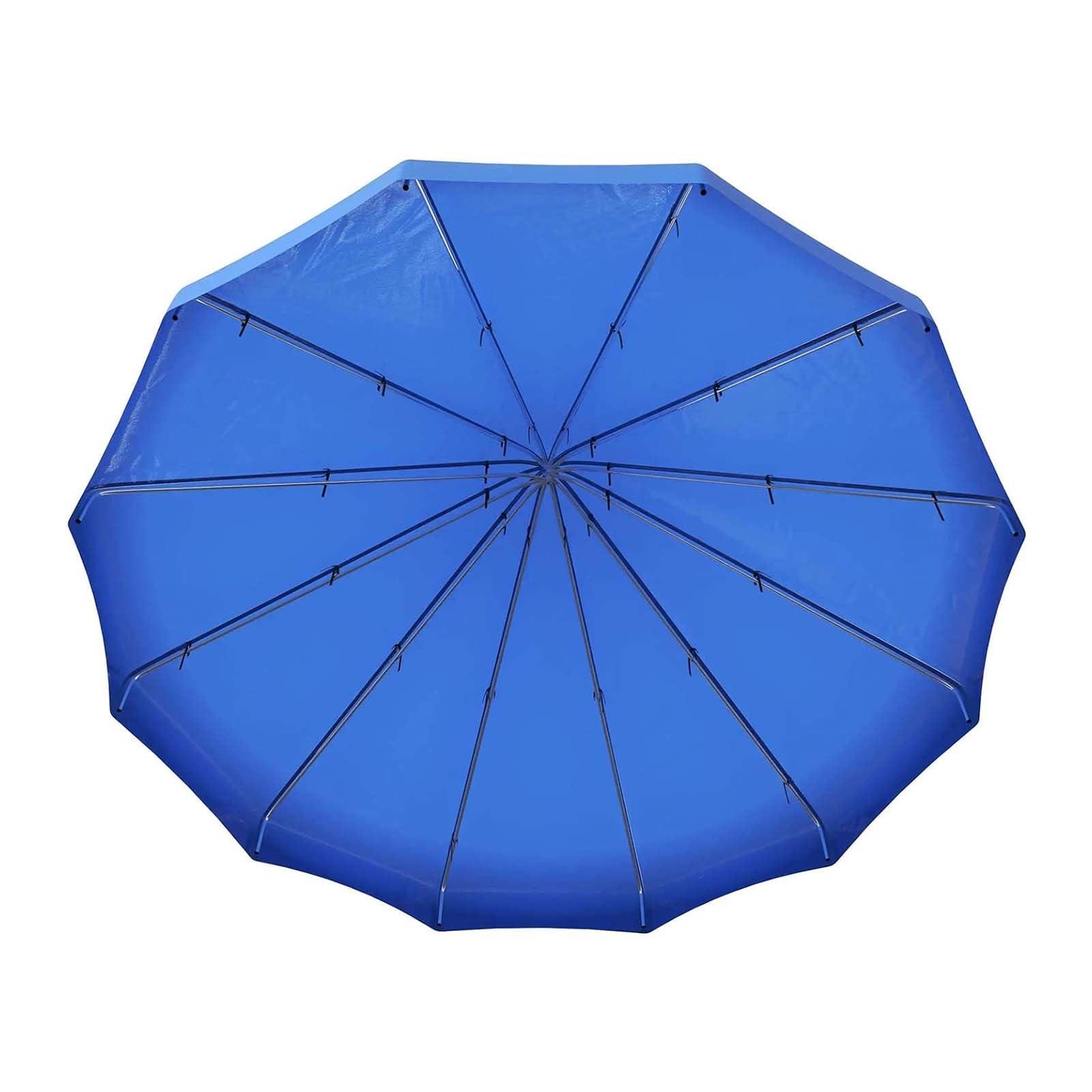 AISHULEI Trampoline Canopy Tent Shade Cover With Frame For 6ft, 8ft, 10ft, 12ft, 14ft, 16ft Trampolines Top Cover Accessories, Outdoor Sports Sun Shade Top Cover Roof - Sunshade, Rain And Snow ( Size : 10ft )