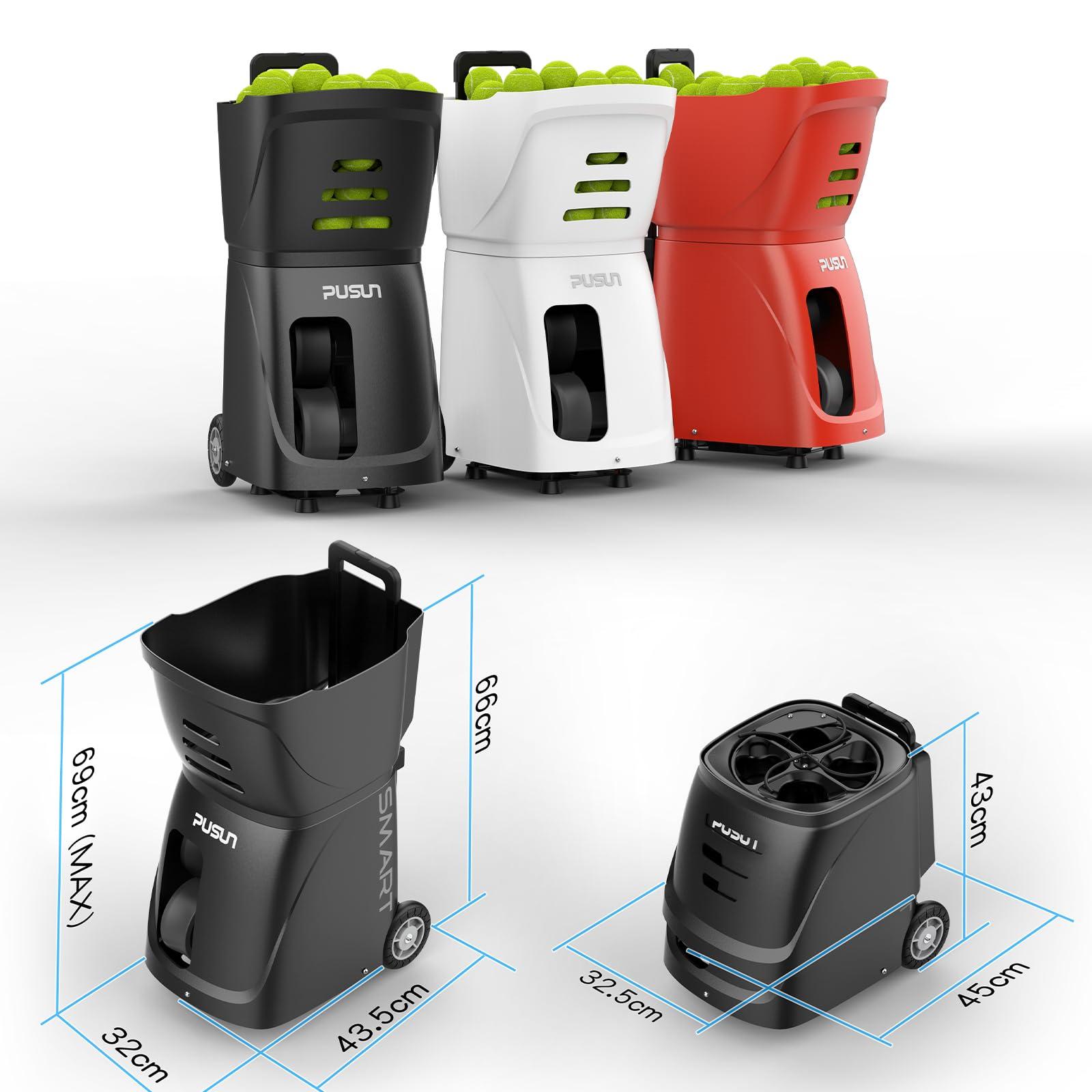 NineFit Basics Tennis Ball Machine (White)