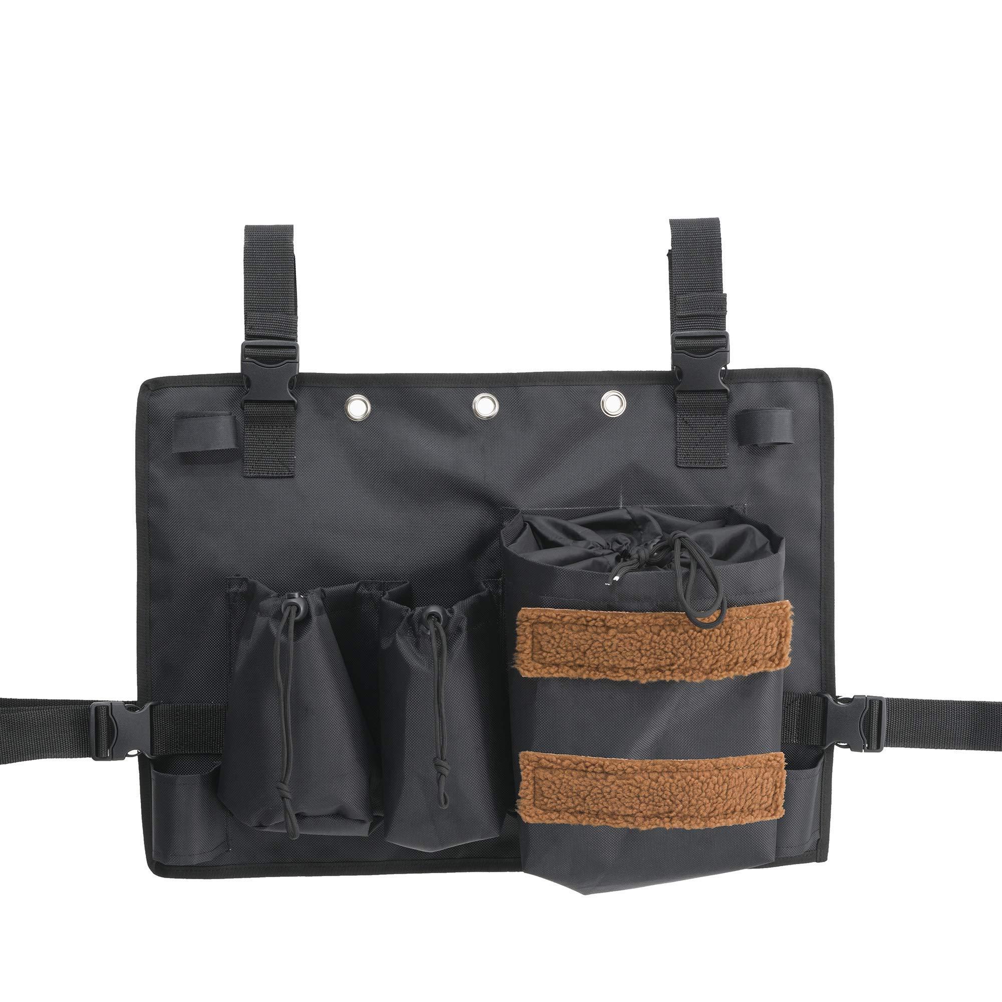 AQUOS AQUOS Backpack Series 10.2 ft Inflatable Pontoon Boat with Stainless Steel Guard Bar and Folding Seat for One Person Fishing, Aluminum Floor Board, Transport Canada Approved