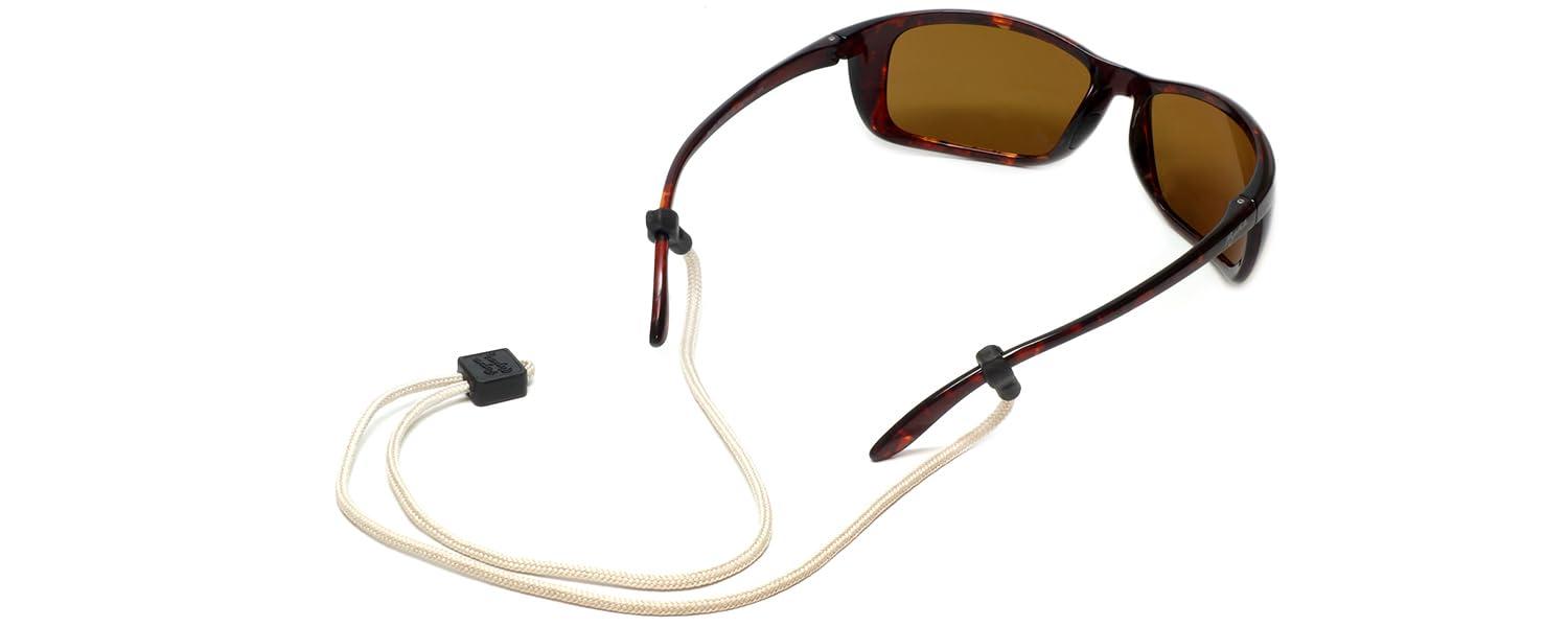 Peeper Keepers Peeper Keepers Retainer, Sunglasses Holder, Eyeglass Chain for Men and Women, Cream