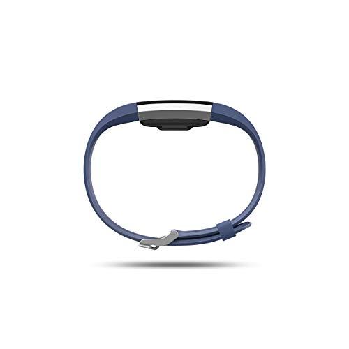 Fitbit Fitbit Charge 2 Heart Rate + Fitness Wristband, Blue, Large (6.7 - 8.1 Inch) (US Version) (Renewed)