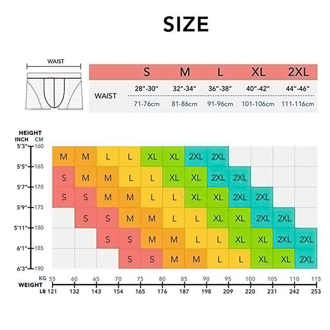 H&R Pocket Underwear for Men with Secret Hidden Pocket, Travel Stash Boxer Brief, XX-Large Size 2 Packs (Dark Blue)