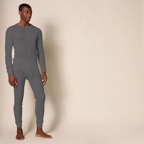 Amazon Essentials Amazon Essentials Thermal Long Johns Underwear Set for Men, XX-Large, Charcoal