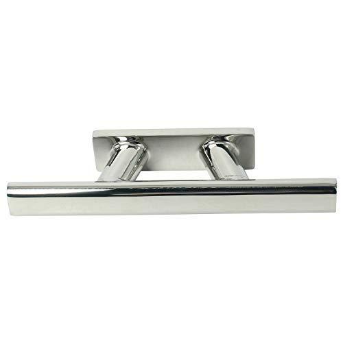 HYDDNice HYDDNice 2PCS 10\" Marine Boat Cleat 316 Stainless Steel Heavy Duty Cleat Stylish Mooring Bollard Cleat
