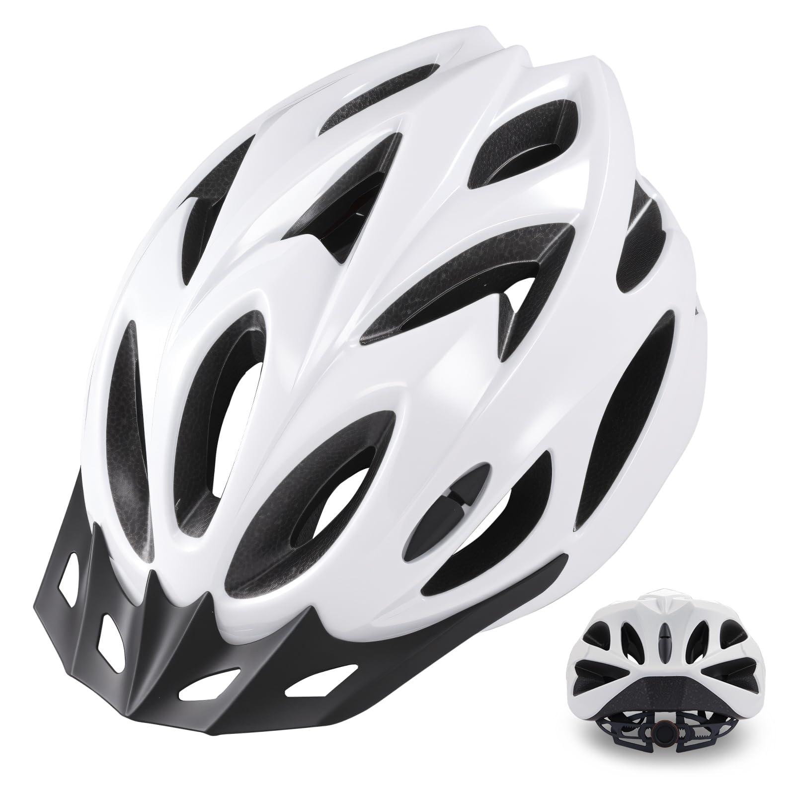 Zacro Zacro Adult Bike Helmet Lightweight - Bike Helmet for Men Women Comfort with Pads&Visor, Certified Bicycle Helmet for Adults Youth Mountain Road Biker
