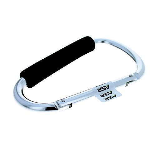 ASR Outdoor ASR Outdoor Jumbo 6.5 Inch Grip Carabiner - Silver