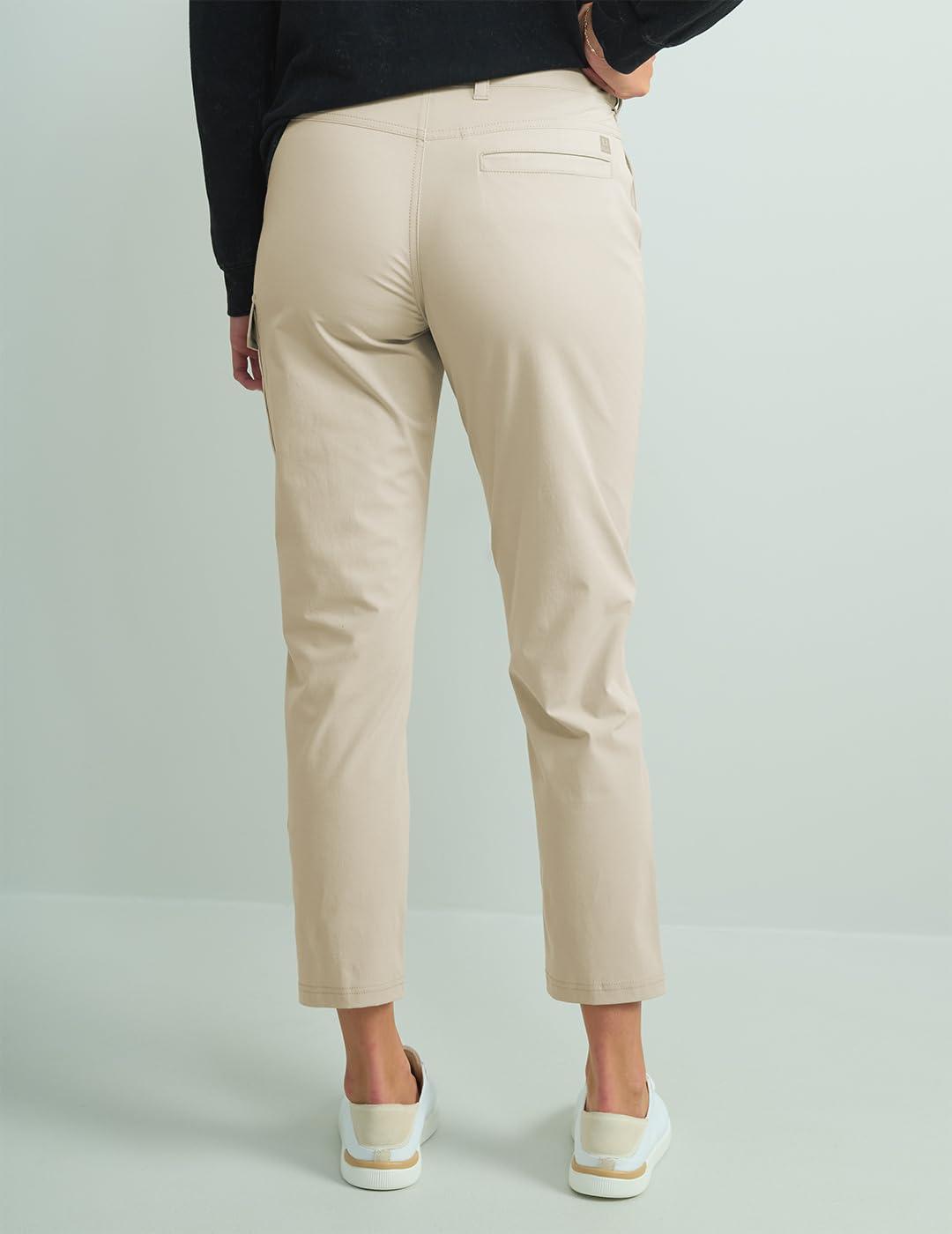 HUK HUK Women's Standard Next Level, Quick-Drying Fishing Pants, Khaki