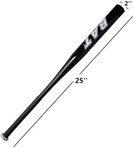 Farsler Farsler Baseball Bat 25 inch Aluminum Alloy Thick Baseball Stick bar Home Defense