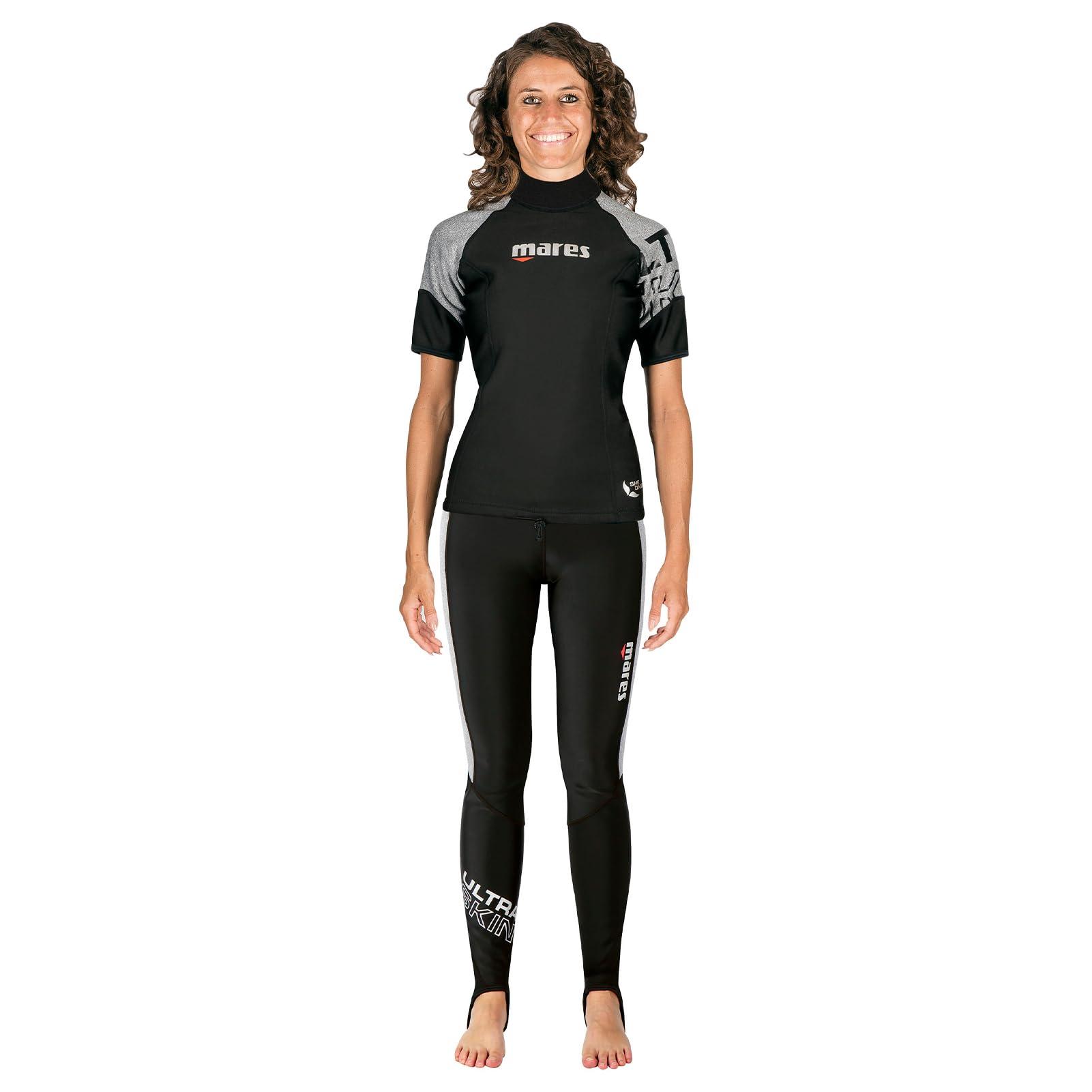 Mares Mares Women\'s Ultra Skin Undersuit Long Pants - UPF 50+ Sun Protection Dive Skin Under Wetsuit Pants for Water Sports - Medium