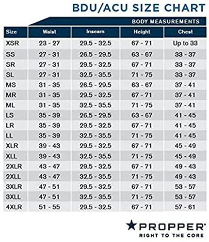 Propper Propper Men's F545412-Men's BDU Coat, Woodland, Large Regular