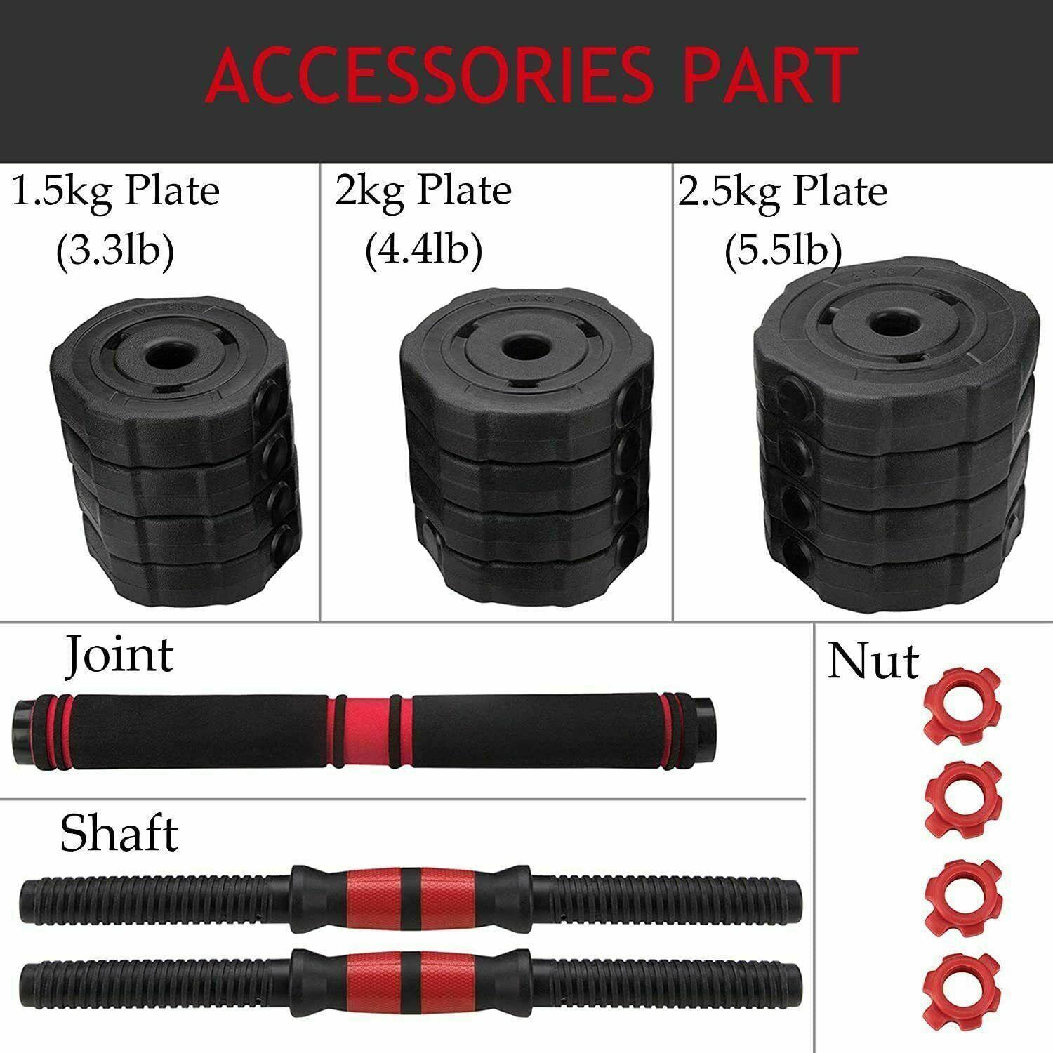 Generic Servicrt 44LBS Dumbbell Set Peni Dumbbell Dumbbell sets Weights dumbbells set Dumbellsweights set Dumbbell set Dumbell set Dumbbells set Weights dumbbells