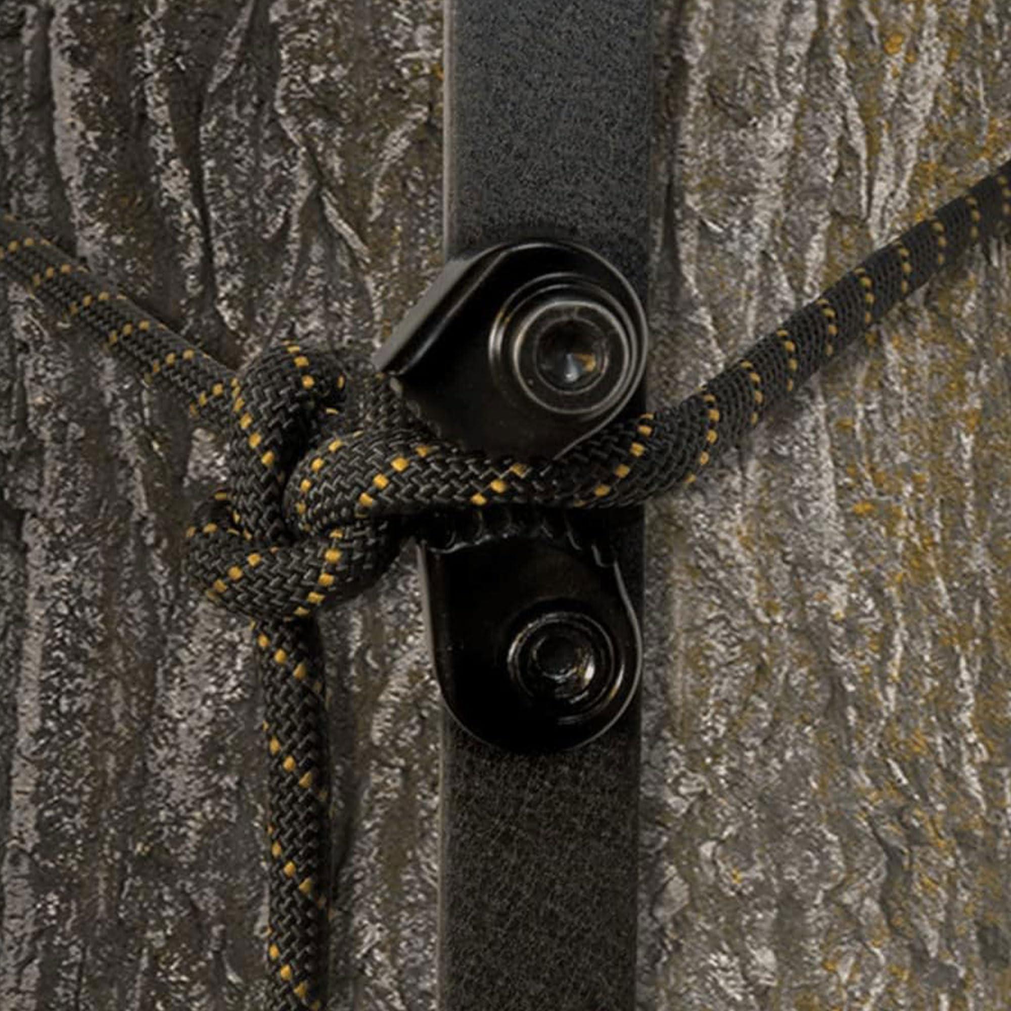 Muddy MUDDY Pro 20-Inch Aluminum Climbing Stick with Built-in Teeth and Aluminum Bark Biters for Crooked or Straight Trees (4-Pack)