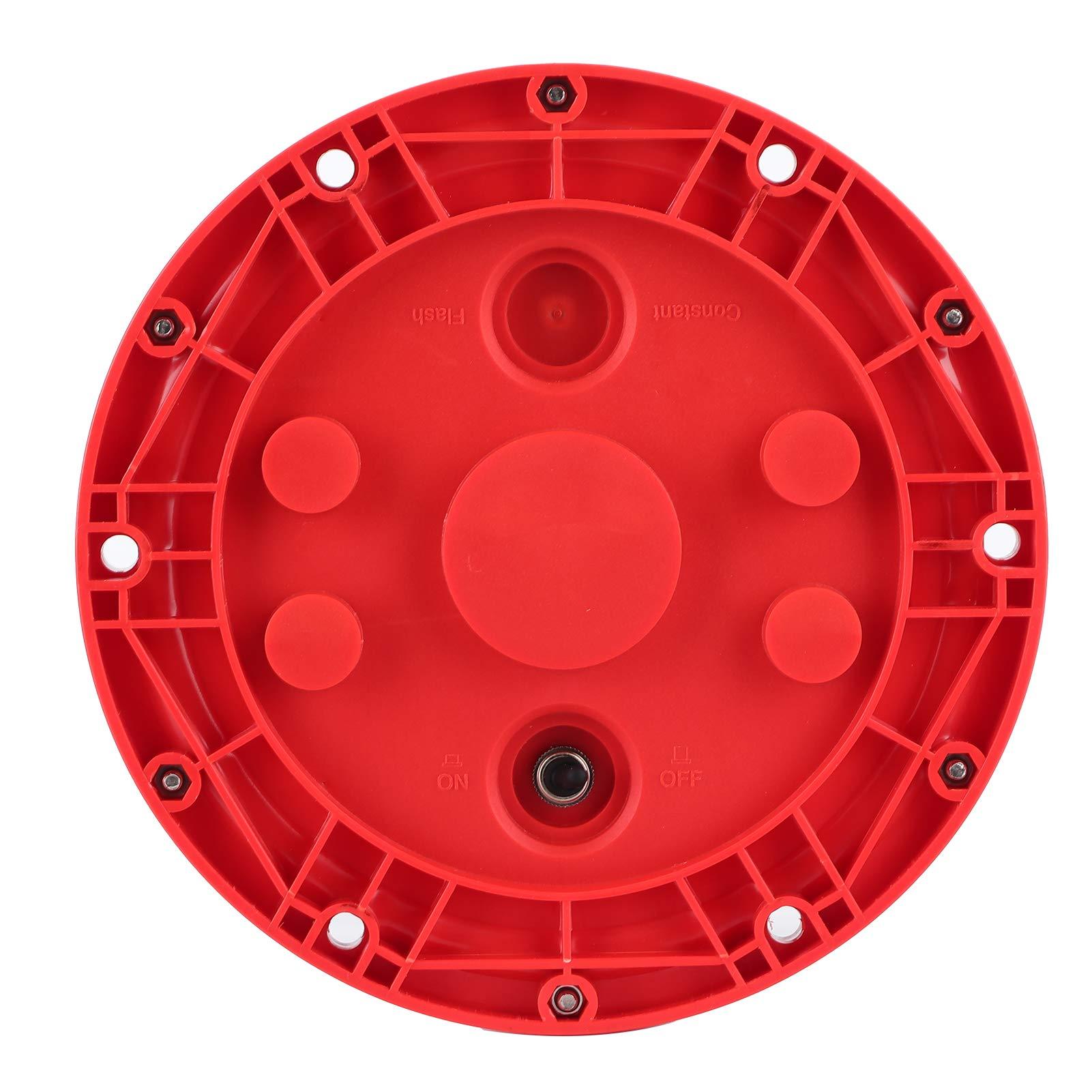 Aramox Boat Navigation Lights, Solar Power Beacon Light LED Flashing Floating Lamp IP68 Waterproof for Marine Ship Boat