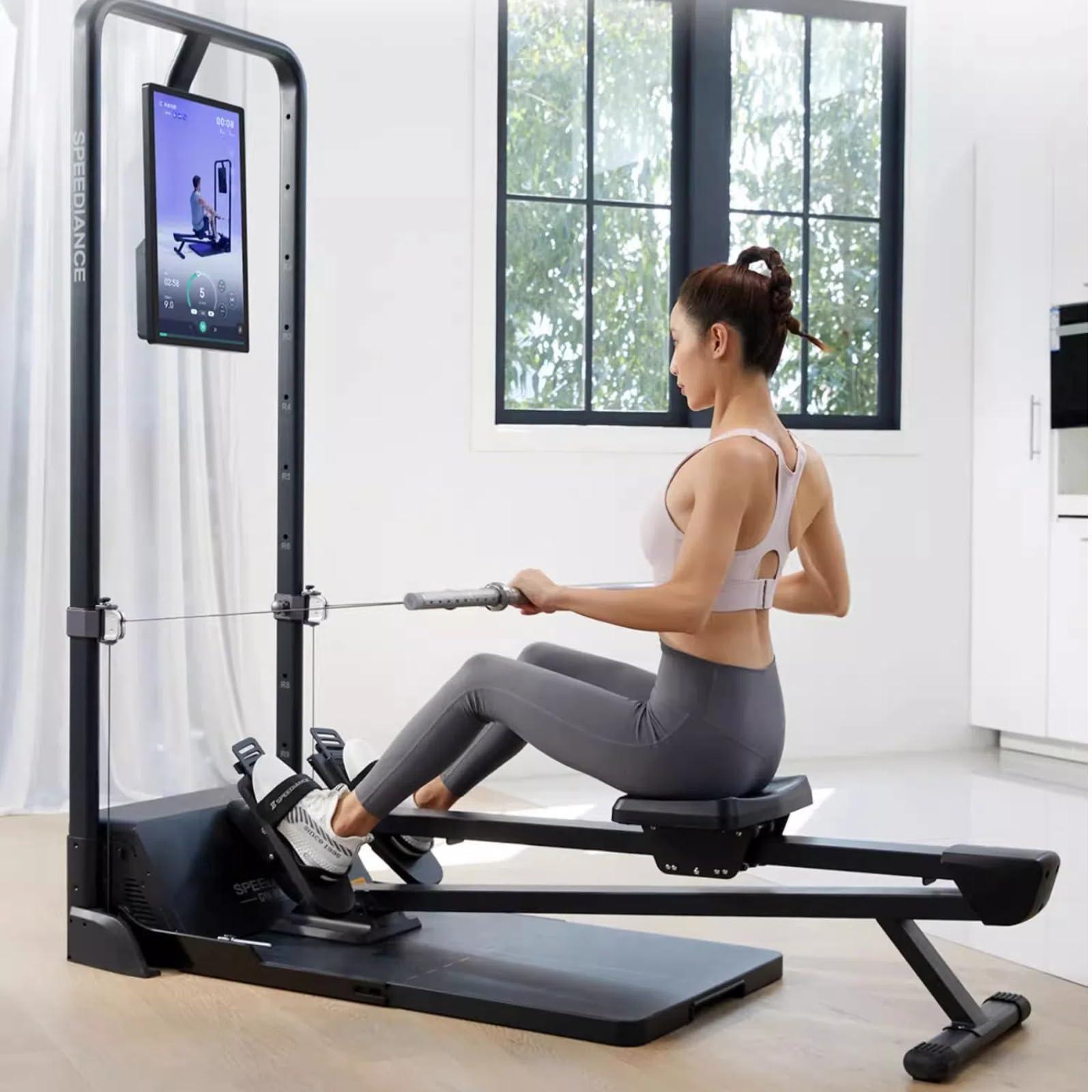 Speediance Speediance Rowing Bench, Rower Attachment for Gym Monster, Rowing Machine for Home Work Out, Adjustable Resistance Levels, Rowing Machine for Home Gym