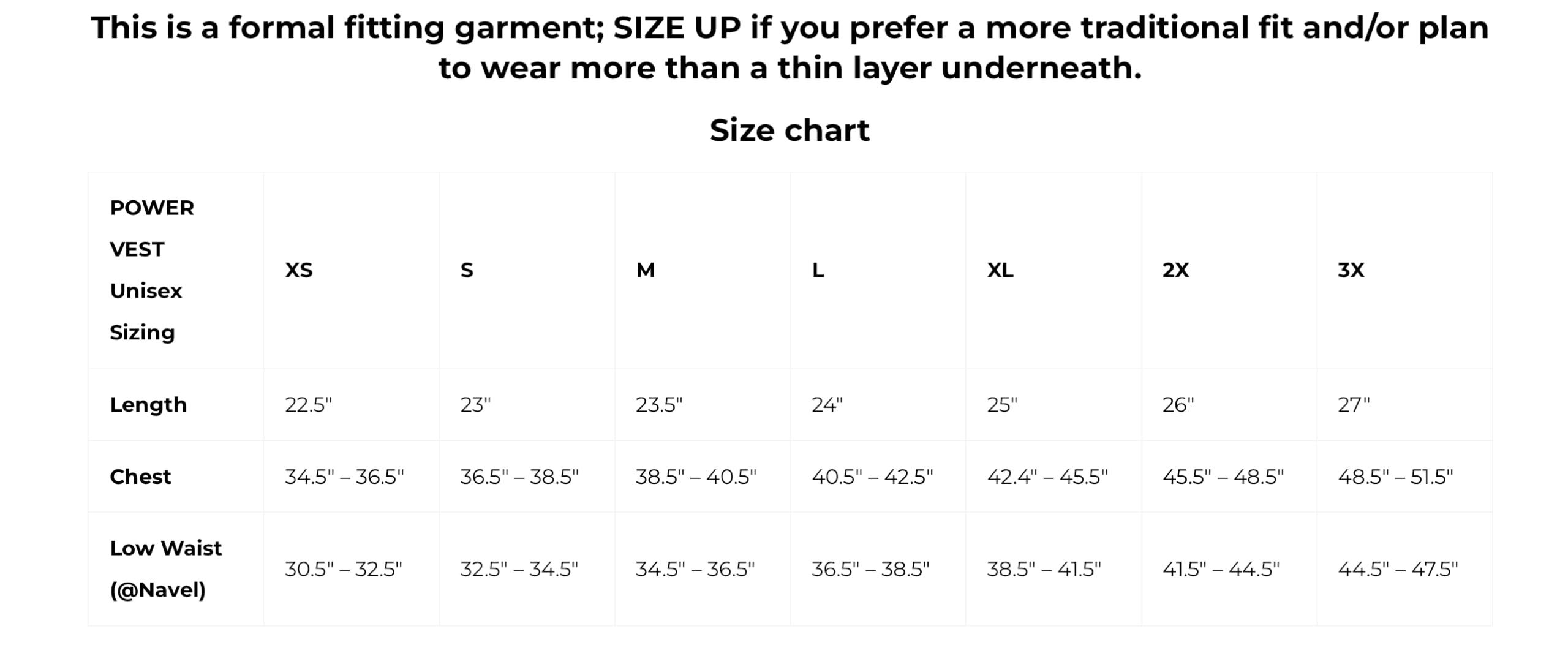 Generic Power WearHouse Osteoporosis Weighted Vest for Bone Health, 5lbs (XXL)