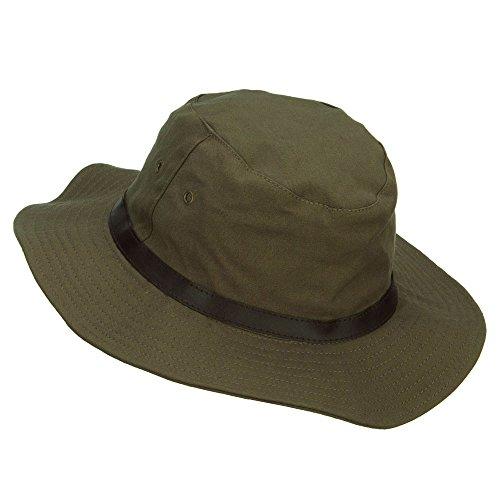 Jeanne Simmons Jeanne Simmons Men's Inner Pocket Bucket Hat - Olive L