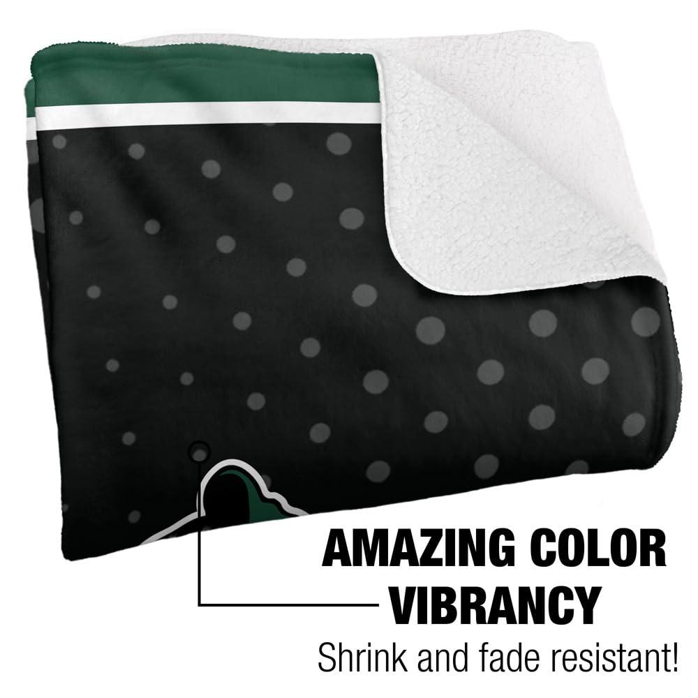 LOGOVISION Adams State University Blanket, 60"x80" Logo Dots Silky Touch Sherpa Back Super Soft Throw Blanket