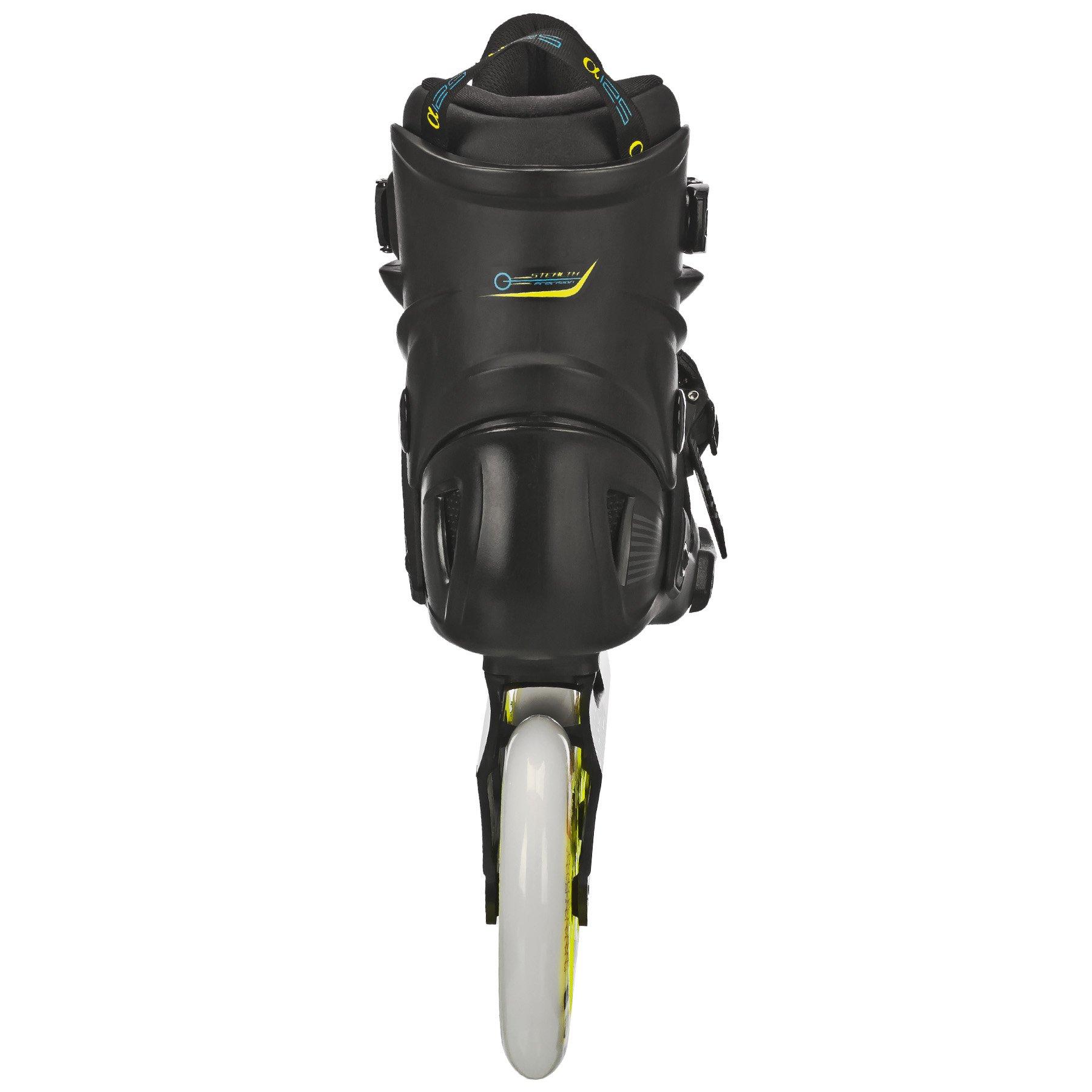 Roller Derby Roller Derby Elite Alpha 125mm 3-Wheel Inline Skate, Size 8, Black, V1