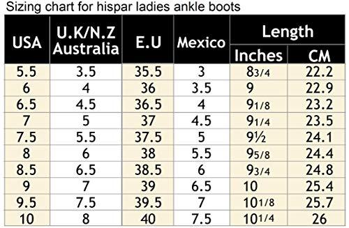 Hispar Hispar Women Ladies English Horse Riding Light weight Leather Glory Zip Zipped Paddock Boots - Brown 6