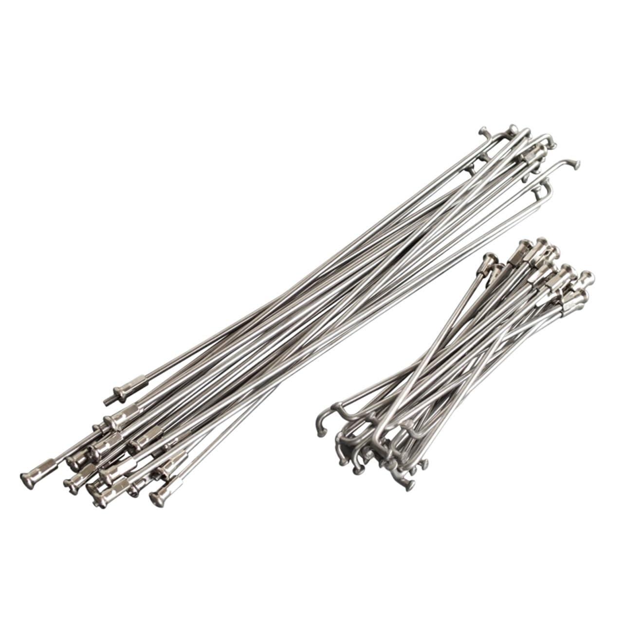 WHAiYAN WHAiYAN 5 Pcs Spokes 12G /108~225MM Nipples End Caps Tip Stainless Steel E-Bike Parts Accessories (Color : 12G 213mm 5pcs)