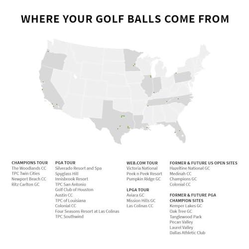 LostGolfBalls LostGolfBalls - 24 Vice Pro Plus Pink Golf Balls in Near Mint Condition, Recycled Used Golf Balls, AAAAA Quality, Pink