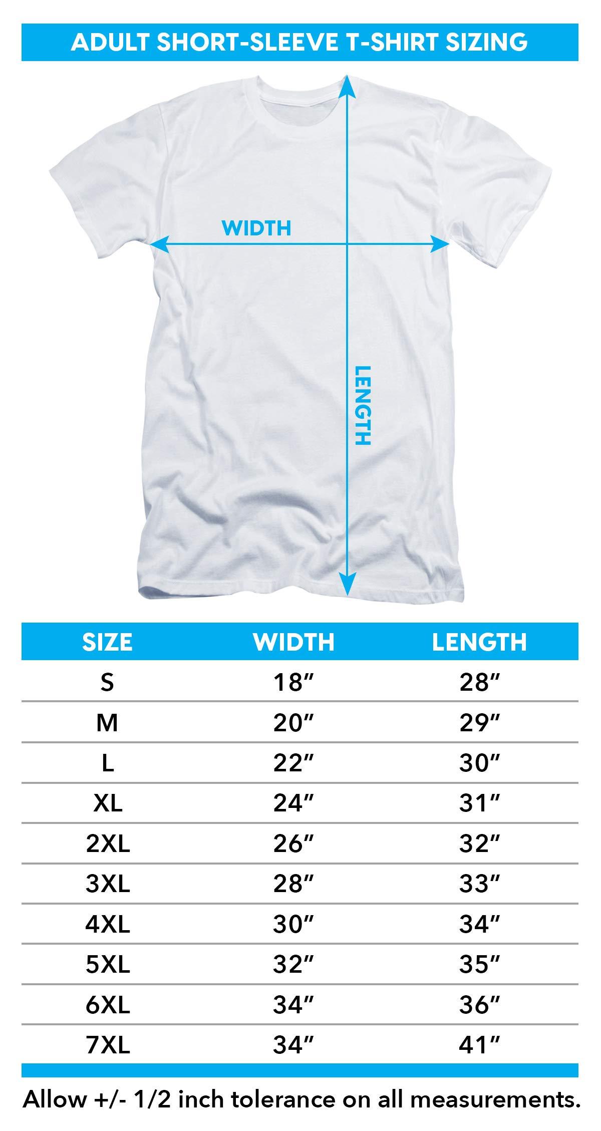 University of Mississippi University of Mississippi Ole Miss Official State Shape Unisex Adult T-Shirt, State Shape, 5X-Large