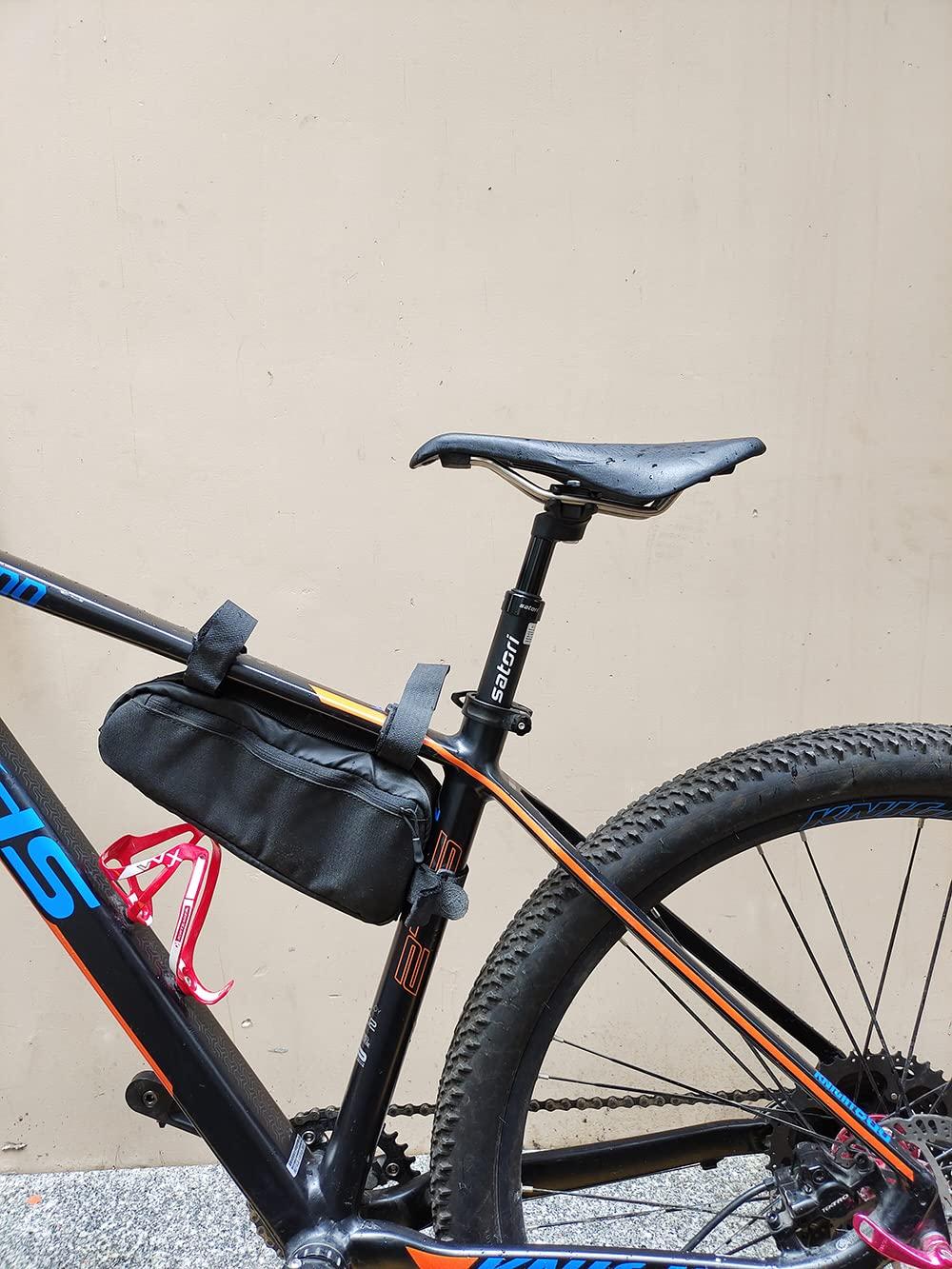 DJC Components DJC Satori Bike Suspension Seatpost Shock Absorber Damper Seat Post 27.2 28.6 30 30.4 30.9 31.6mm Solo(30mm black)