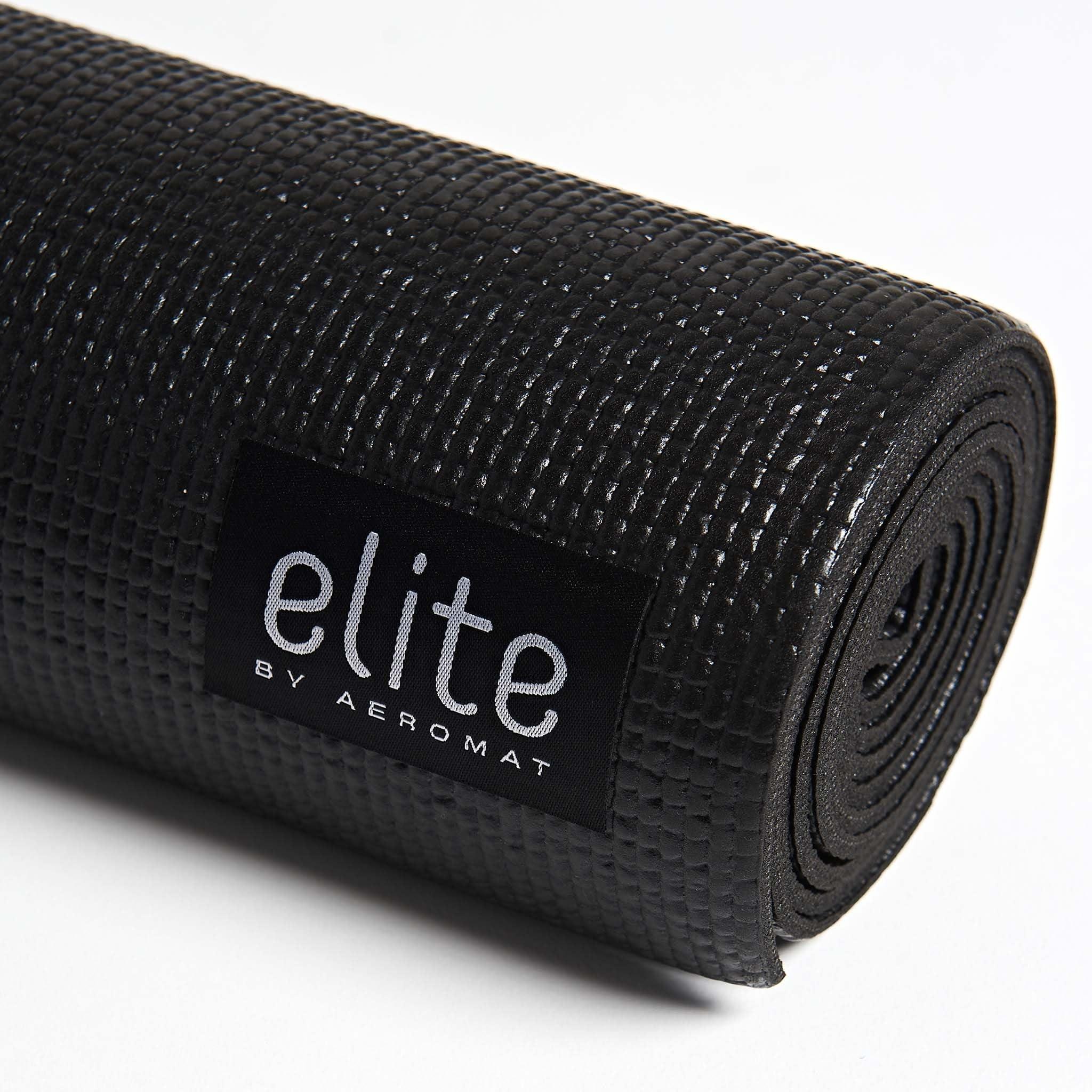 Aeromat Aeromat Elite Y18-2468 Yoga Mat Color: Black