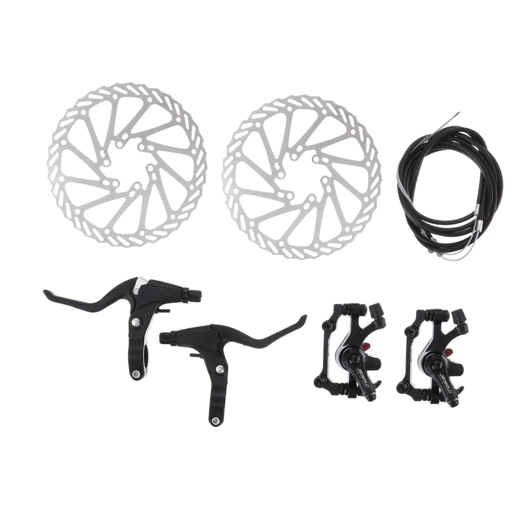 BESPORTBLE BESPORTBLE Mountain Bike Disc Brake Kit Disc Rotor Set Hand Brake Lever Shifter Cable Bike Disc Brake Screws