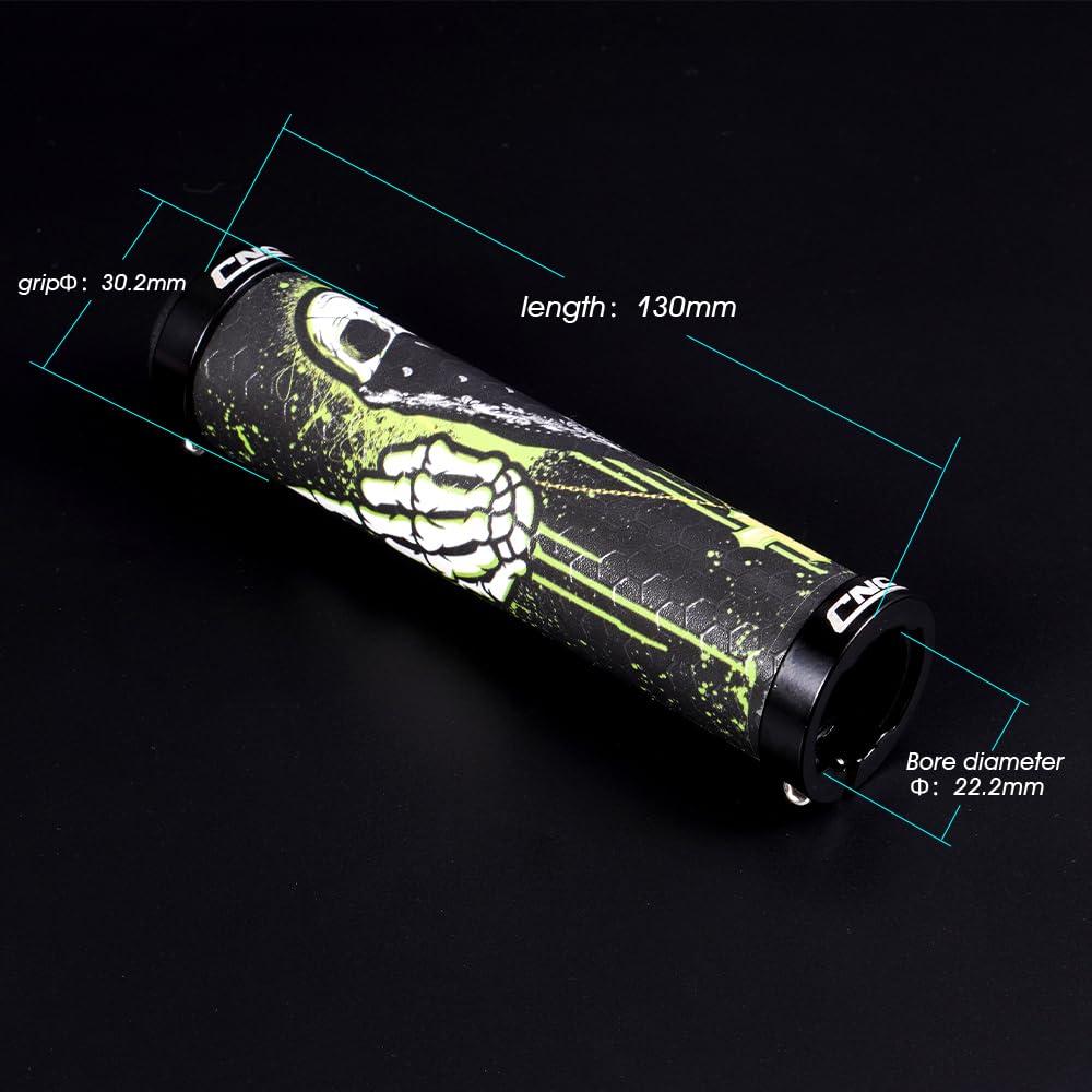 Chooee Chooee Silicone Bicycle Grips,Lock on Silica Gel Mountain Bike Handlebar Grips for MTB