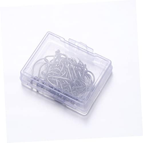 BESPORTBLE BESPORTBLE High Carbon Steel Fishing Treble Hooks Set 100 Pcs for Bass Pike Freshwater Saltwater Sturdy and Non-Corrosive