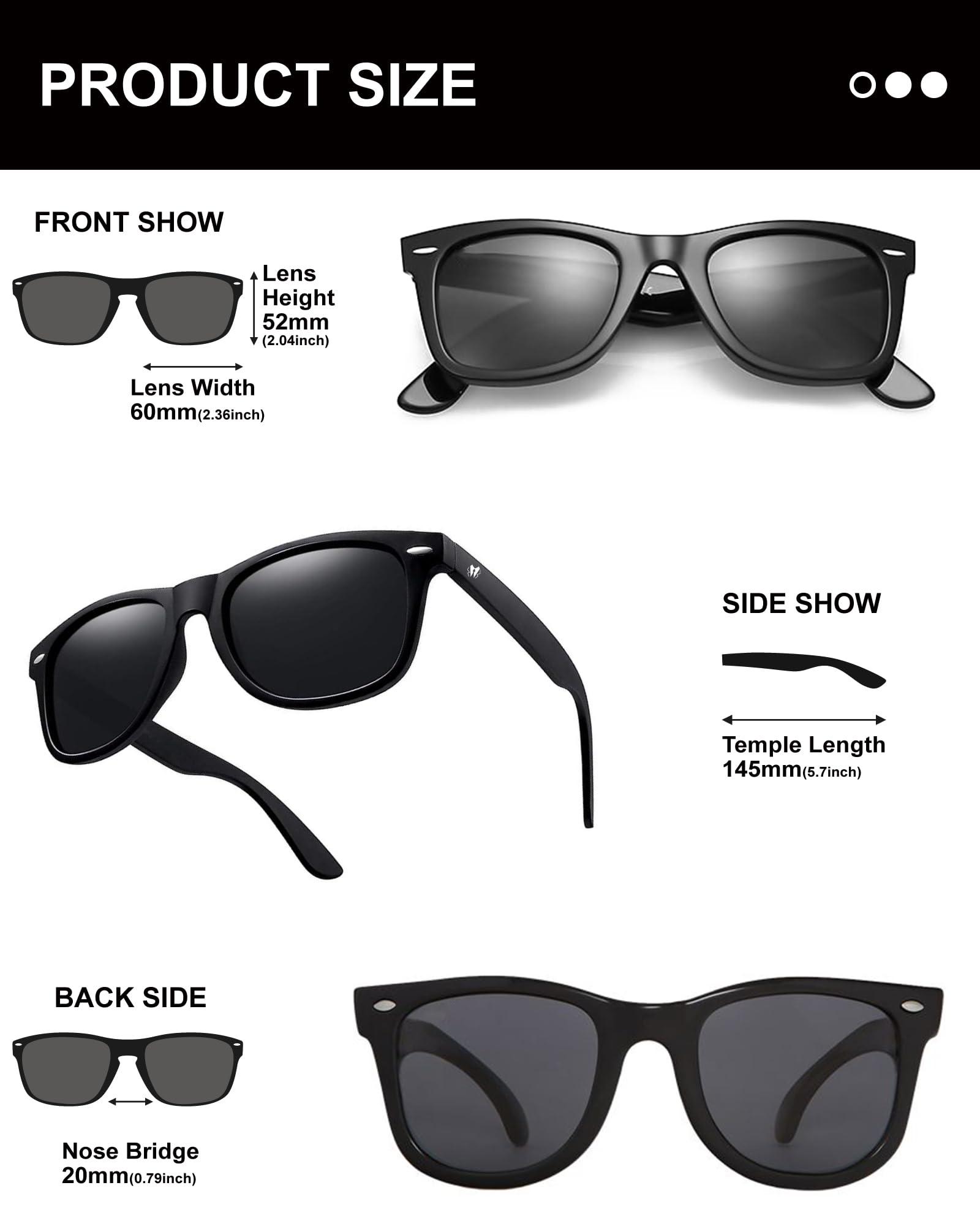 GroomBrideGifts GroomBrideGifts 8 Pack Groomsmen Sunglasses - Wedding Sunglasses Set for Groomsman Proposal Gifts, Bachelor Party Favors