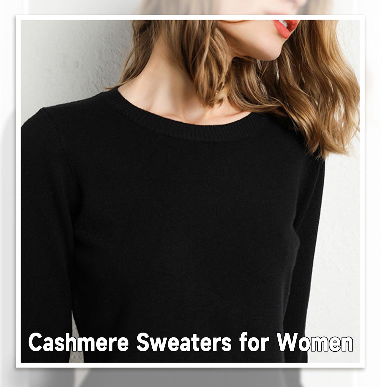 lanshougu lanshougu Basic Knit Sweater,Casual Crew Neck Knit Lightweight Pullover Sweater,Long Sleeve Basic Knit Pullover Sweater (Black,2XL)