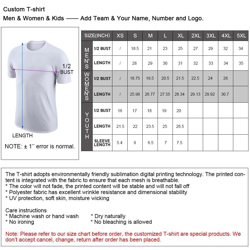 LTOCMKIY Custom Navy Sky Blue Baseball Team Shirts Polyester Short Sleeve Personalized Baseball Jerseys for Men Women Youth Printed Name Number Logo