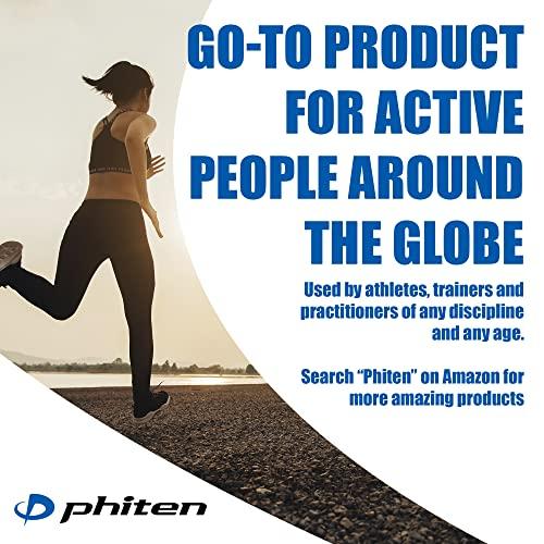 Phiten Phiten X50 Titanium V-Edge Necklace - Durable Polyester and Metallic Woven Rope, Permeated with Premium Aqua-Titanium and Micro-Titanium Spheres for Sports, Gym, Athletics with Easy Clip On V-Shaped