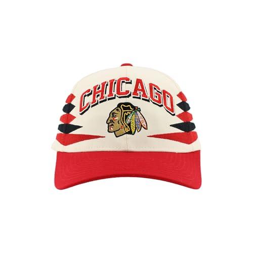 ZHATS ZHATS Standard NHL Officially Licensed Hat Competitor Retro Diamond, Ivory, One Size