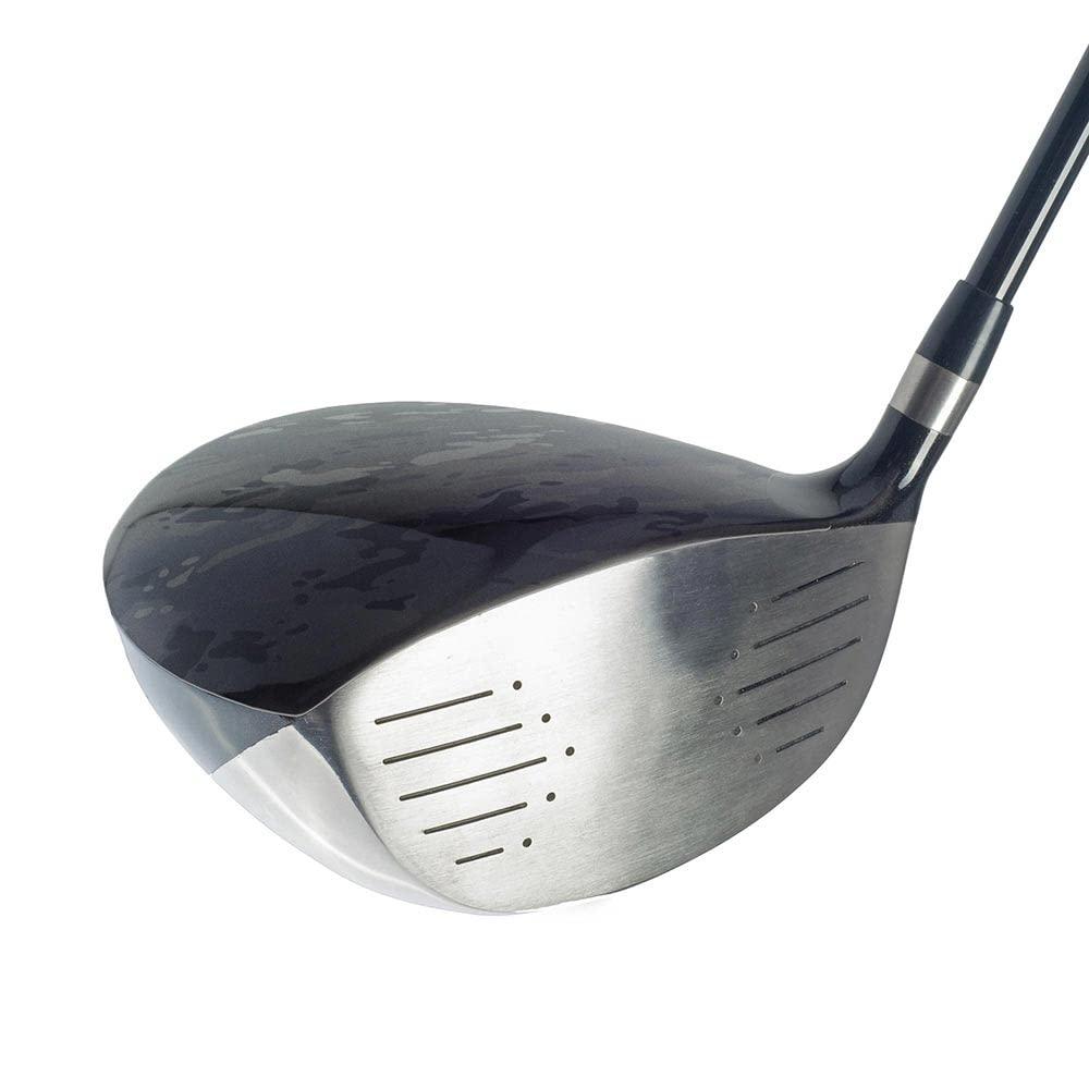 ParSkins ParSkins Driver Skin - Premium Vinyl Golf Head Wrap with Precut Piece - Easy to Install - Knife-Less Tape Included - Made in USA - Right Hand - Military OCP Black