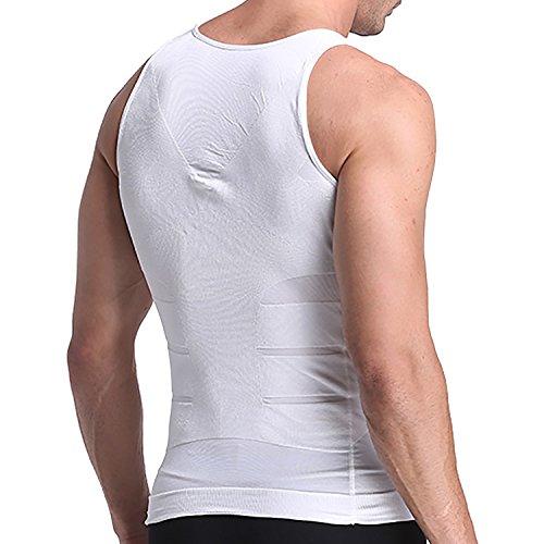 Extreme Fit TagCo USA, Inc Men's Compression and Body-Support Undershirt White - XLarge